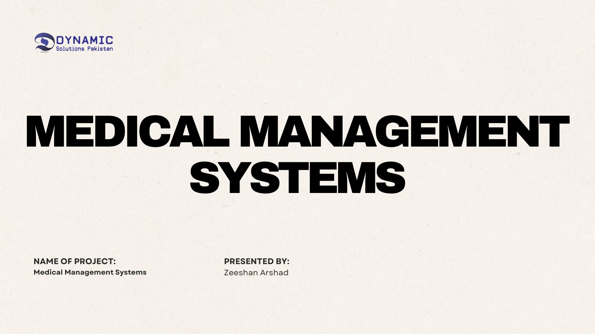 Medical Management Systems